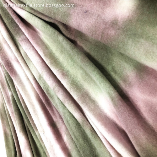 T / R / SP Tie Dyed Brushed hacci-tyg
